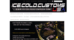 Desktop Screenshot of icecoldcustomsusa.com